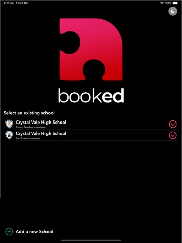 Booked (Previously PTO) iPad screenshot