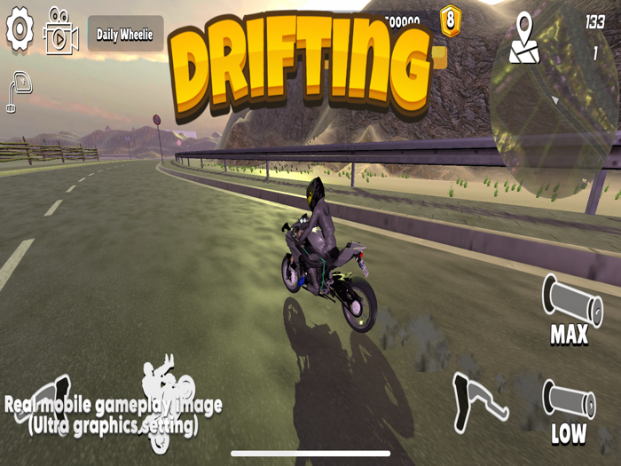 Wheelie King 7 - Bike Wheeling