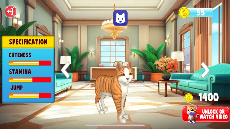 Parkour Tom Cat Simulator Game