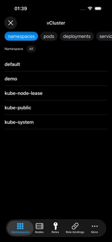 Ploigos Kubernetes client Screenshot 2 of 4
