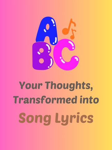 ABC Lyrics: AI Lyric Generator iPad screenshot
