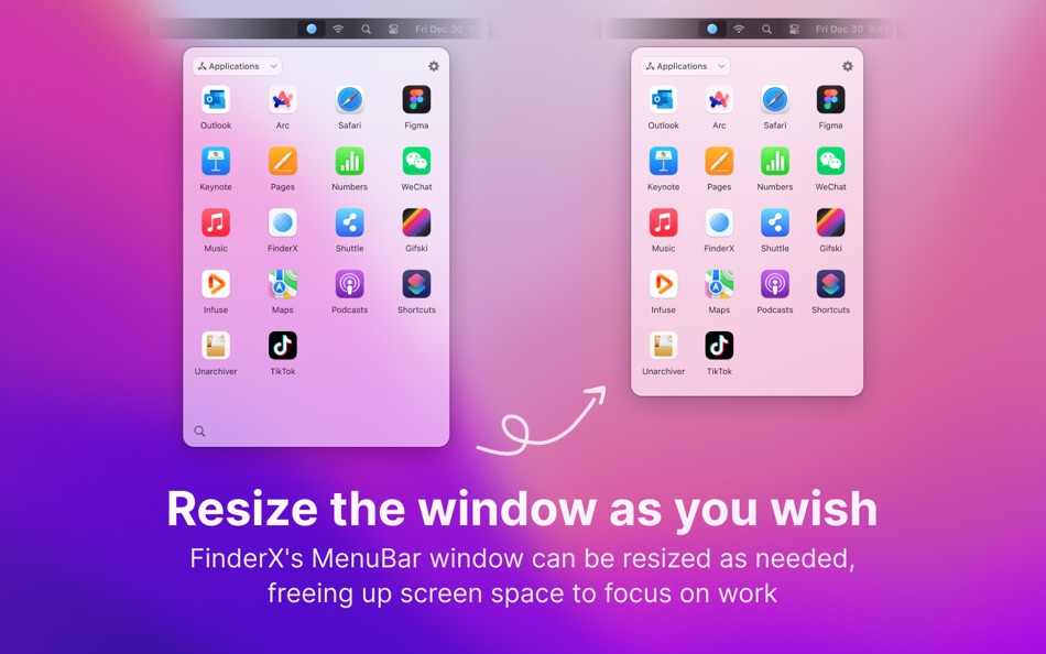 #7. FolderX - MenuBar Launchpad (macOS) 由: 尚辉 李