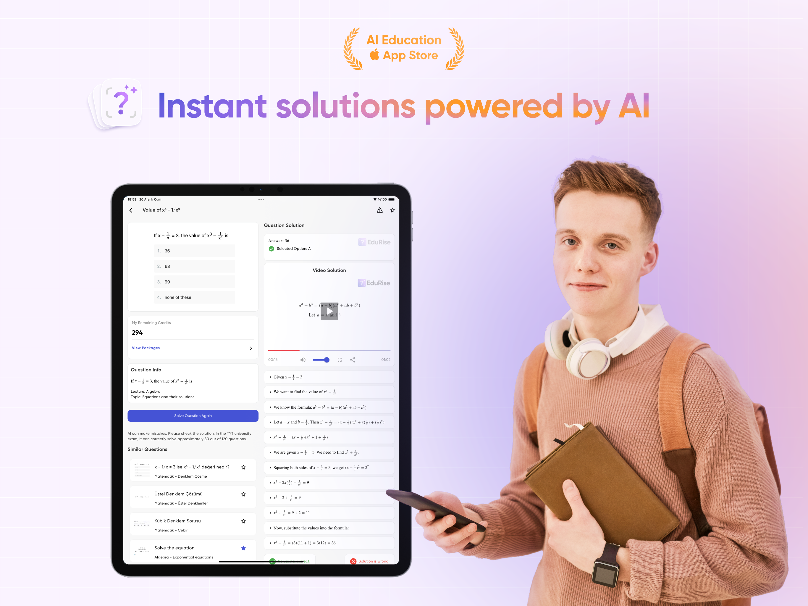 EduRise: Instant Solver