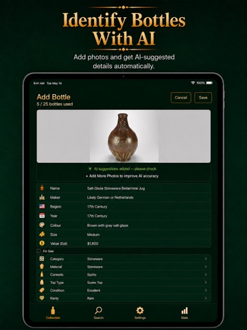 Bottle Collector iPad screenshot