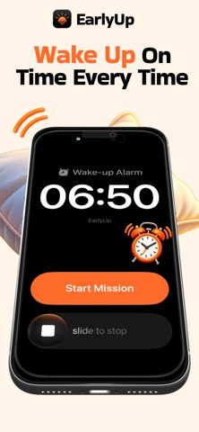 EarlyUp: Wakeup Alarm Clock Screenshot 1 of 8