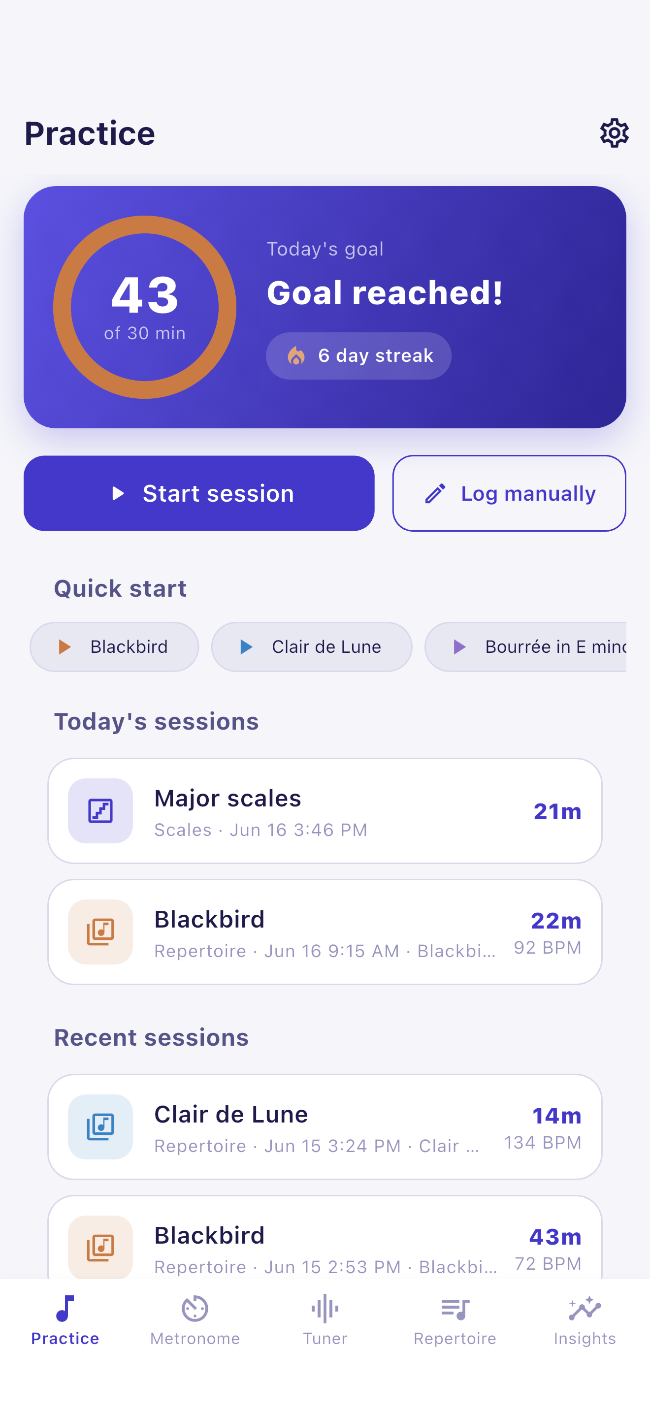 Practify: Practice & Tuner screenshot 4