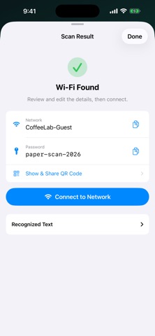 Wifi Paper Scanner Screenshot 2 of 3