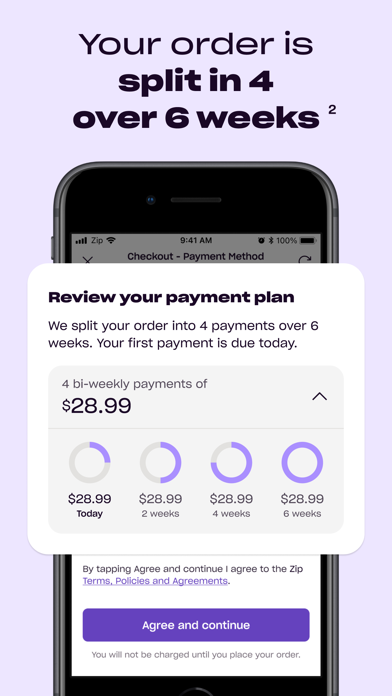 Zip - Buy Now, Pay Later Screenshot