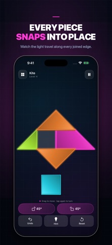 Glowform - Tangram Puzzle Screenshot 2 of 10