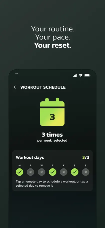 Muscle Charge: Men 40+ Fitness ekran görüntüsü 3 / 6
