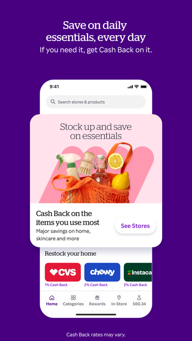 Rakuten: Cash Back & Deals screenshot