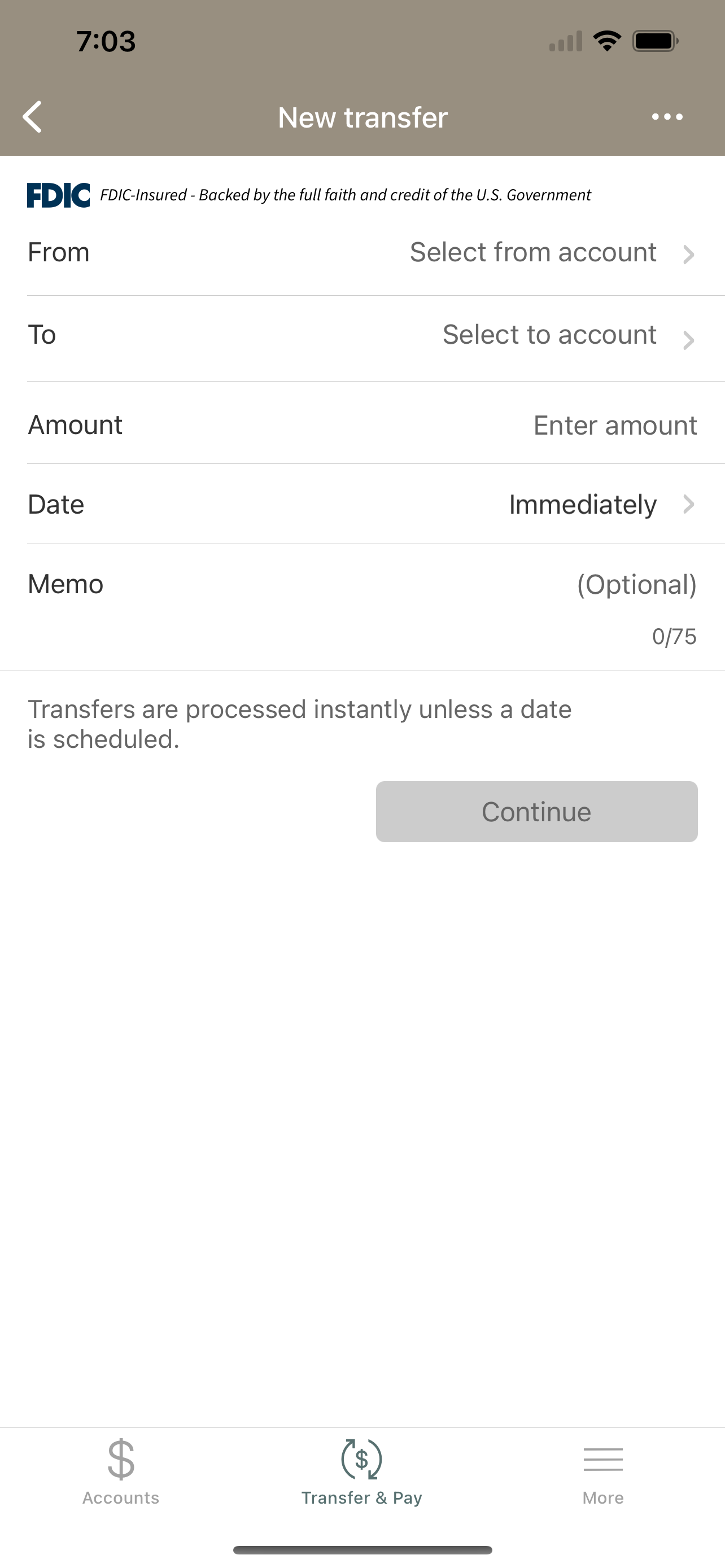 1st Community Bank App