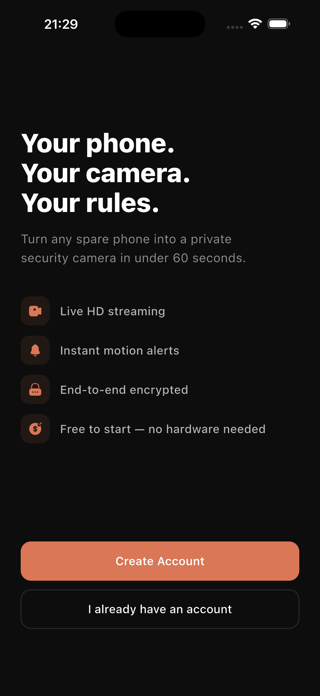 Maticam - Security Camera Screenshot 1 of 6