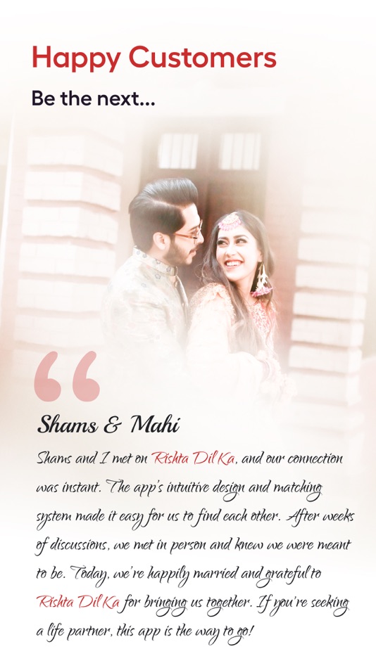 #6. Rishta Dil Ka - Matrimony App (iOS) 由: Webicosoft (Private) Limited