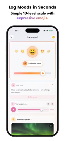 Better Tomorrow: Mood Journal Screenshot 2 of 10