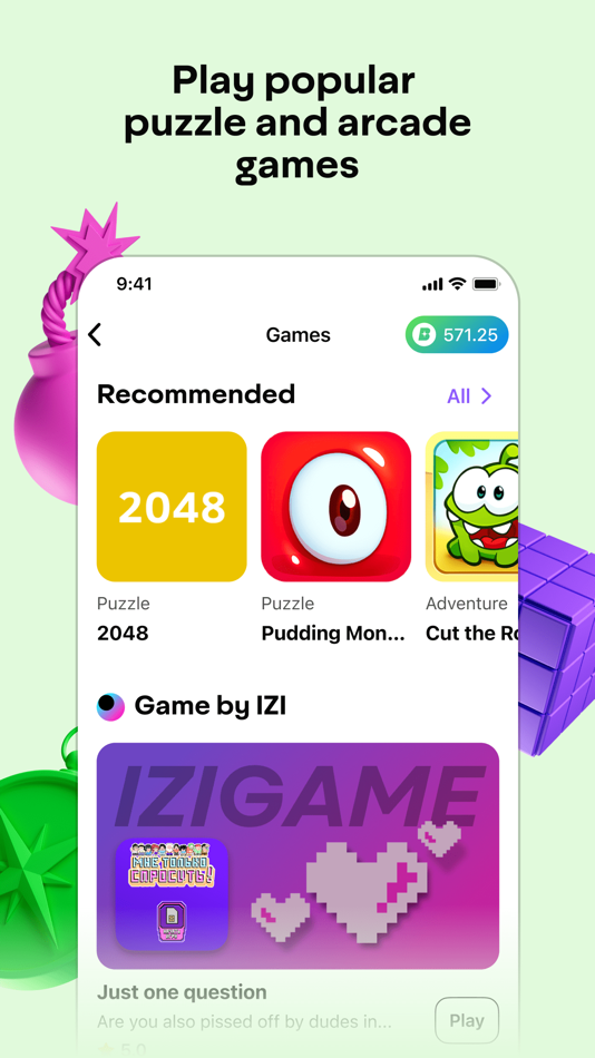 #5. IZI: play, listen, watch, call (iOS) Av: Kar-Tel LLP