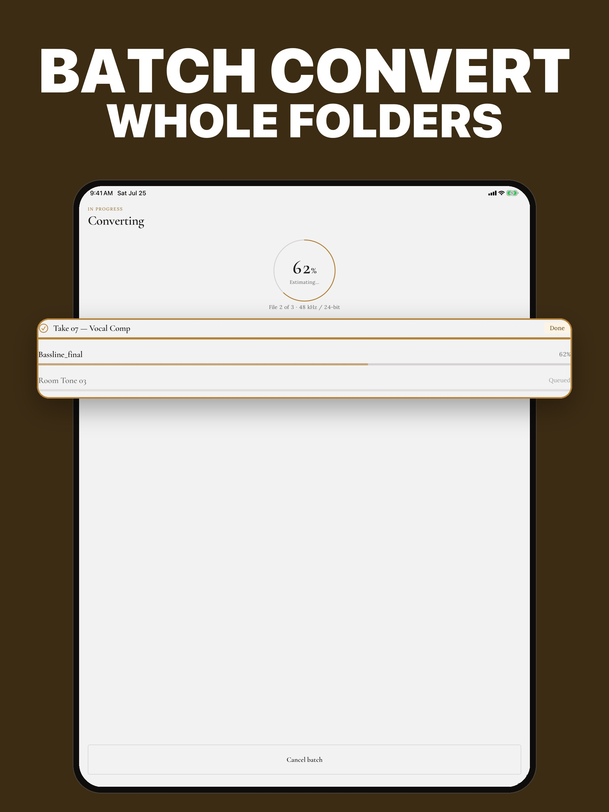 Audio Converter: MP3, WAV, M4A screenshot 9