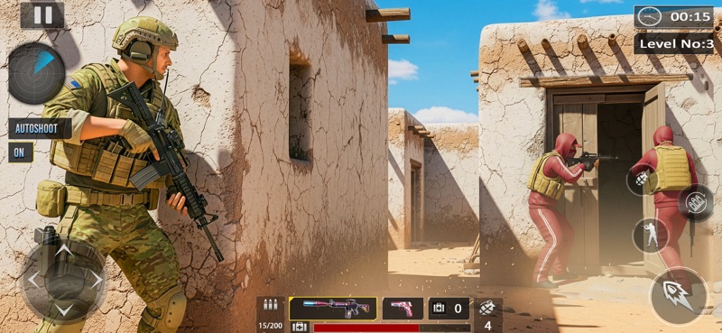 FPS Fire: Battle Royale Games screenshot 3