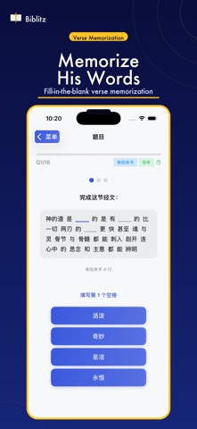 Biblitz screenshot