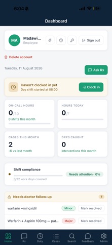 Pillr Rx iPhone screenshot