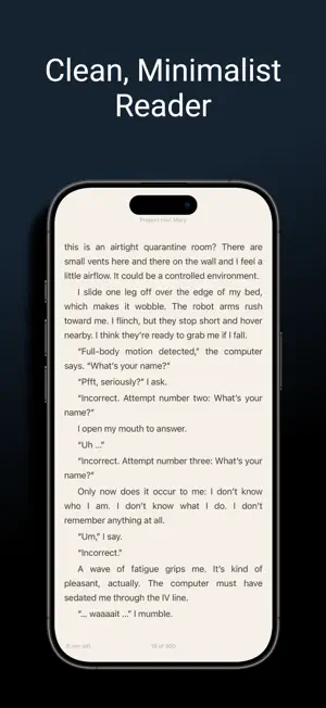 Cinder Reader screenshot 3