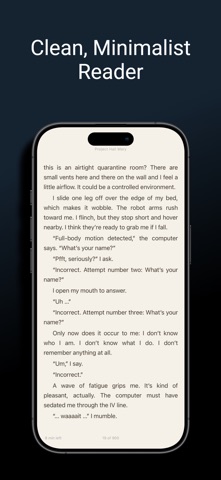 Cinder Reader Screenshot 3 of 6