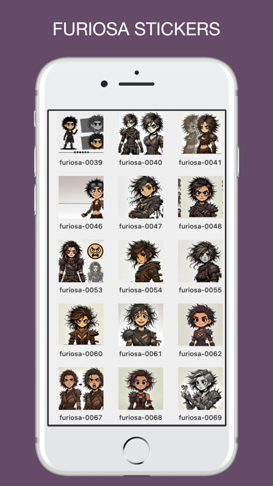 Furiosa Emotes Stickers Screenshot