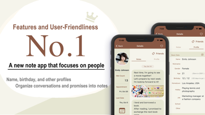 FriendList: birthday & profile Screenshot