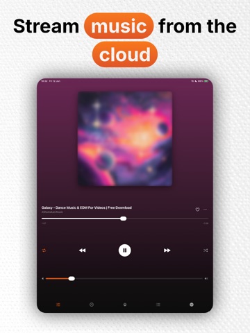 Soundy: Cloud Music Player iPad screenshot