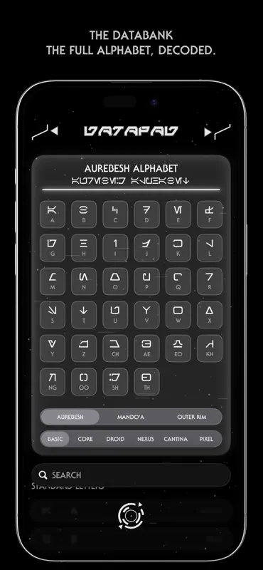 Datapad | Aurebesh Translator screenshot 4 of 10