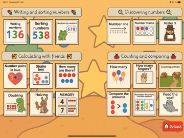My MathBox 1 iPad screenshot