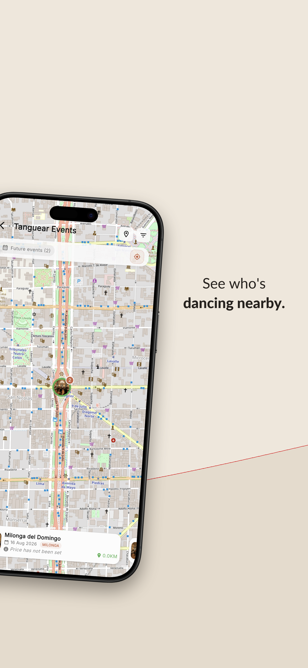 Tanguear: Tango & Milongas screenshot 2