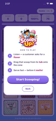 Scoops Up! Screenshot 9 of 10