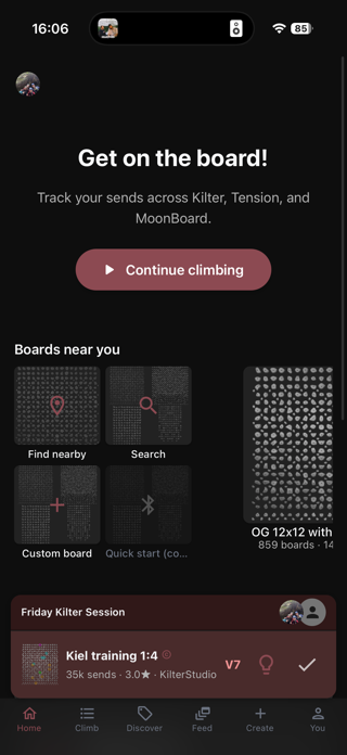 Boardsesh Screenshot 1 of 6