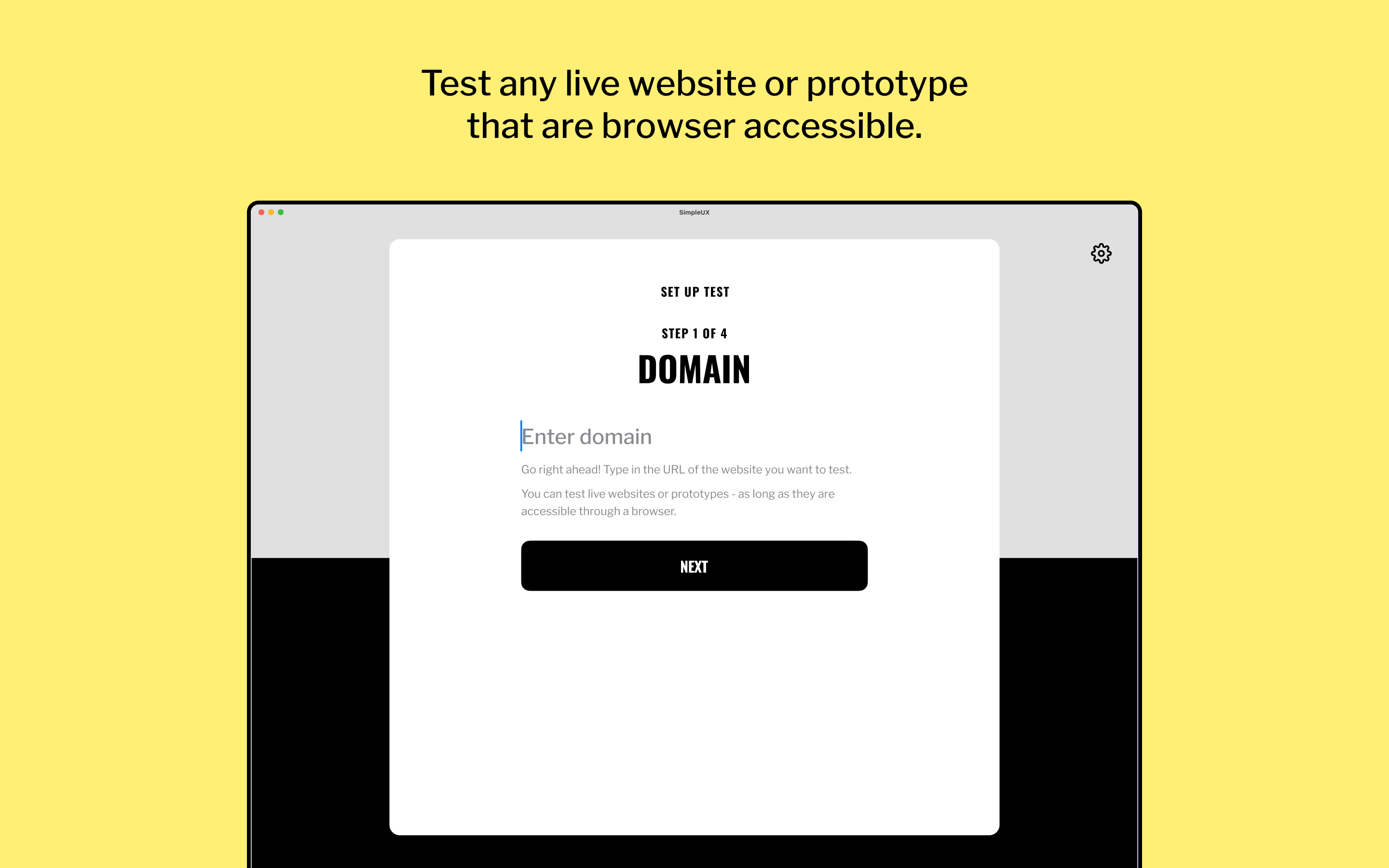 SimpleUX