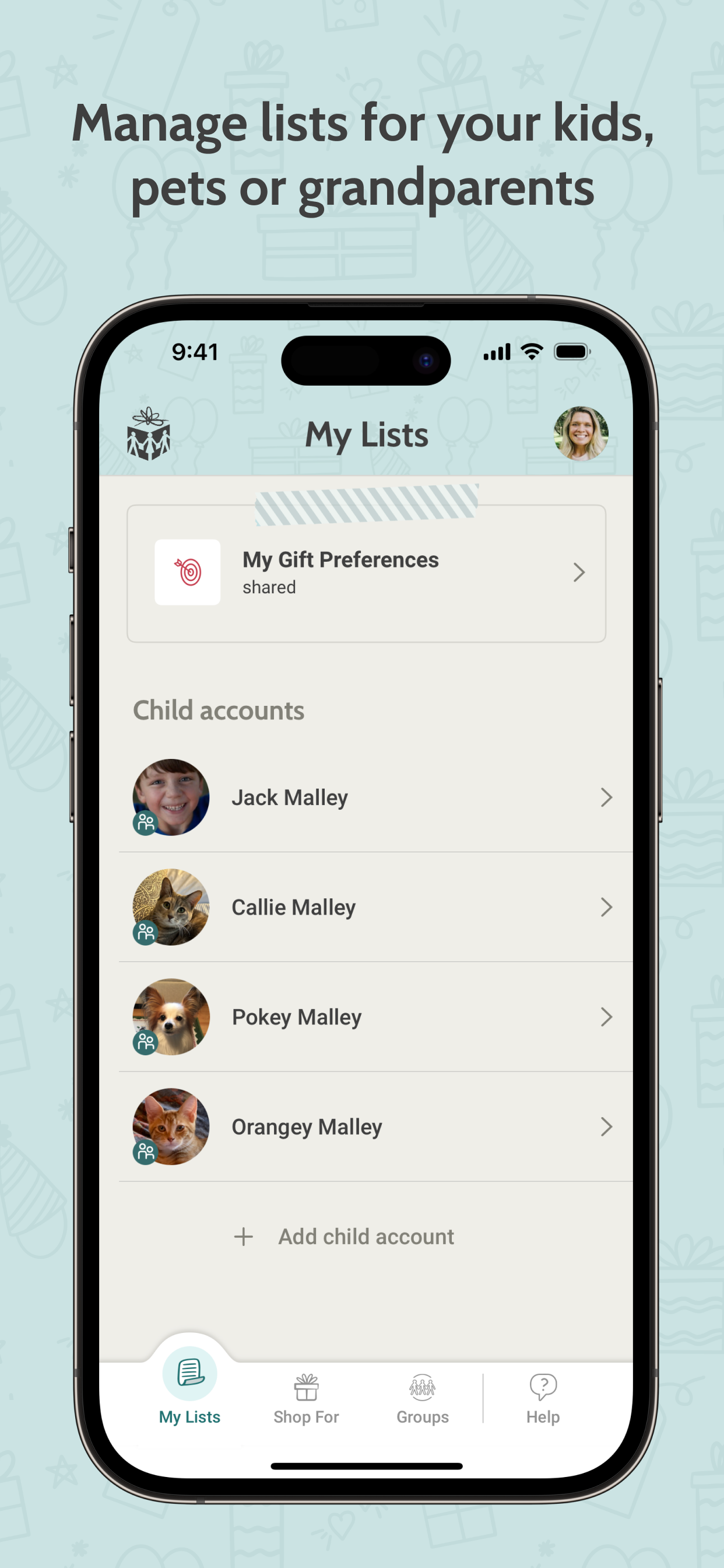 Giftster - Wish List Registry