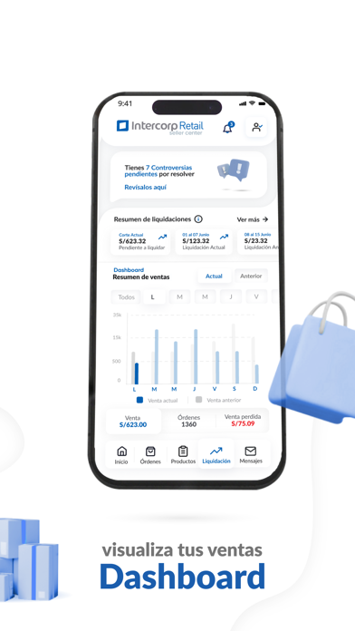 Intercorpretail Sellercenter Screenshot