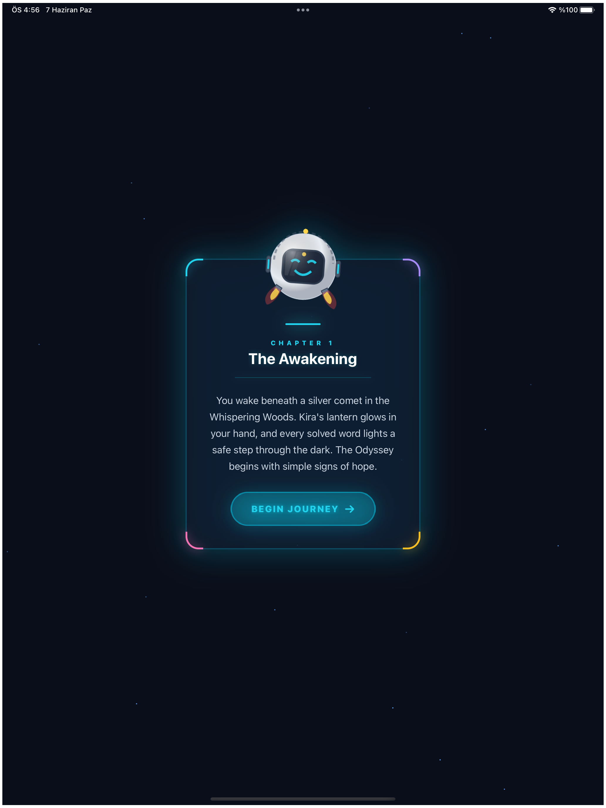 CosmoBot Words: Galaxy Quest screenshot 9