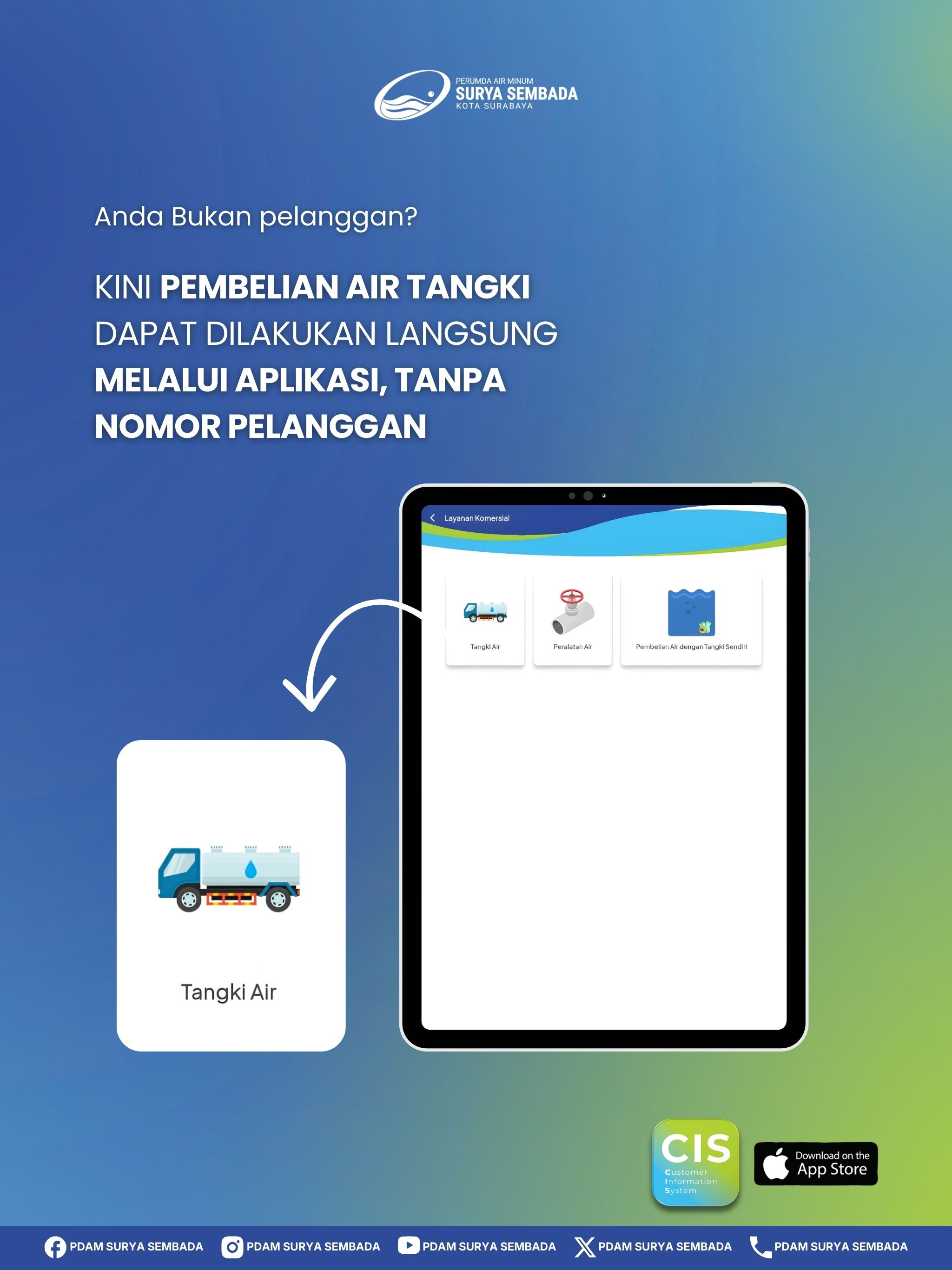 CIS Perumda Air Minum Surabaya