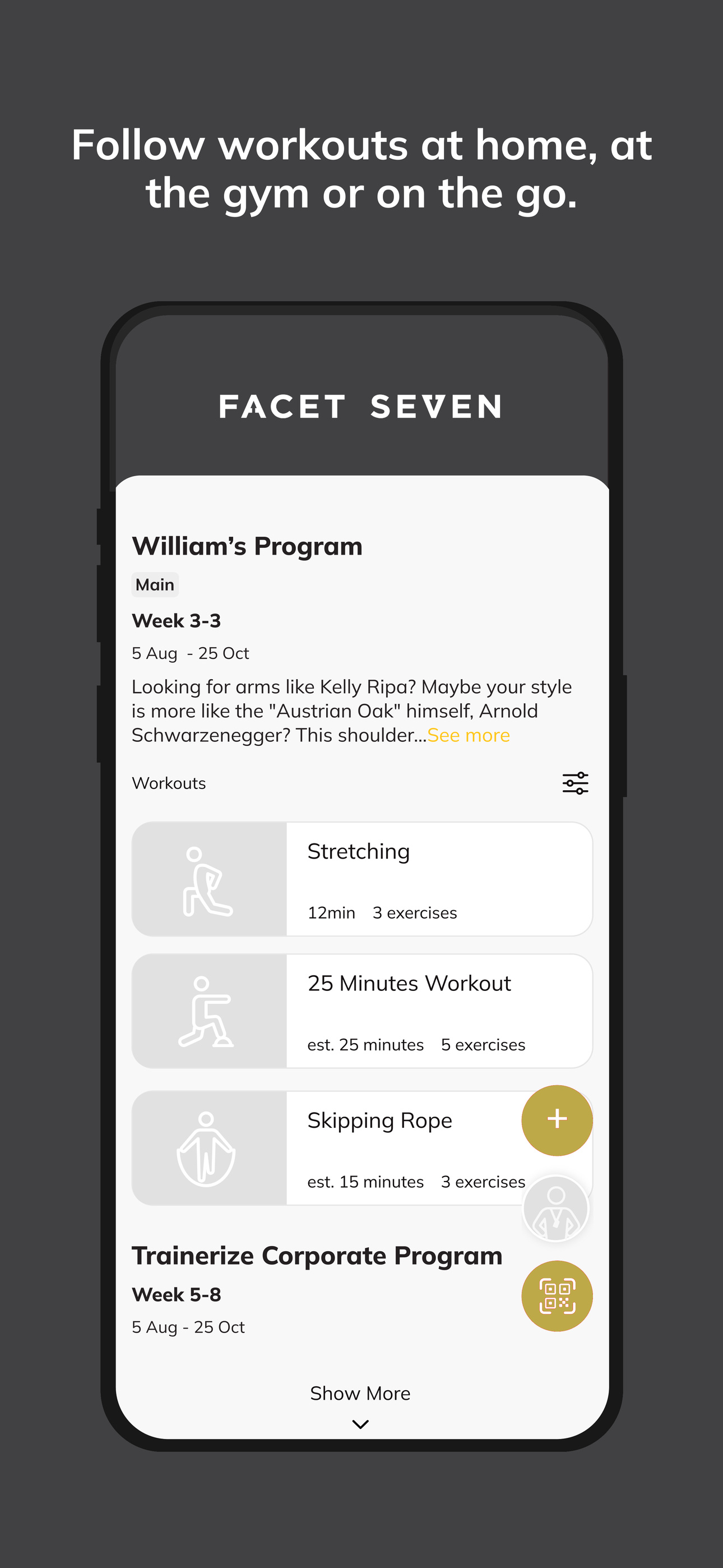 Facet Seven Coaching screenshot 3