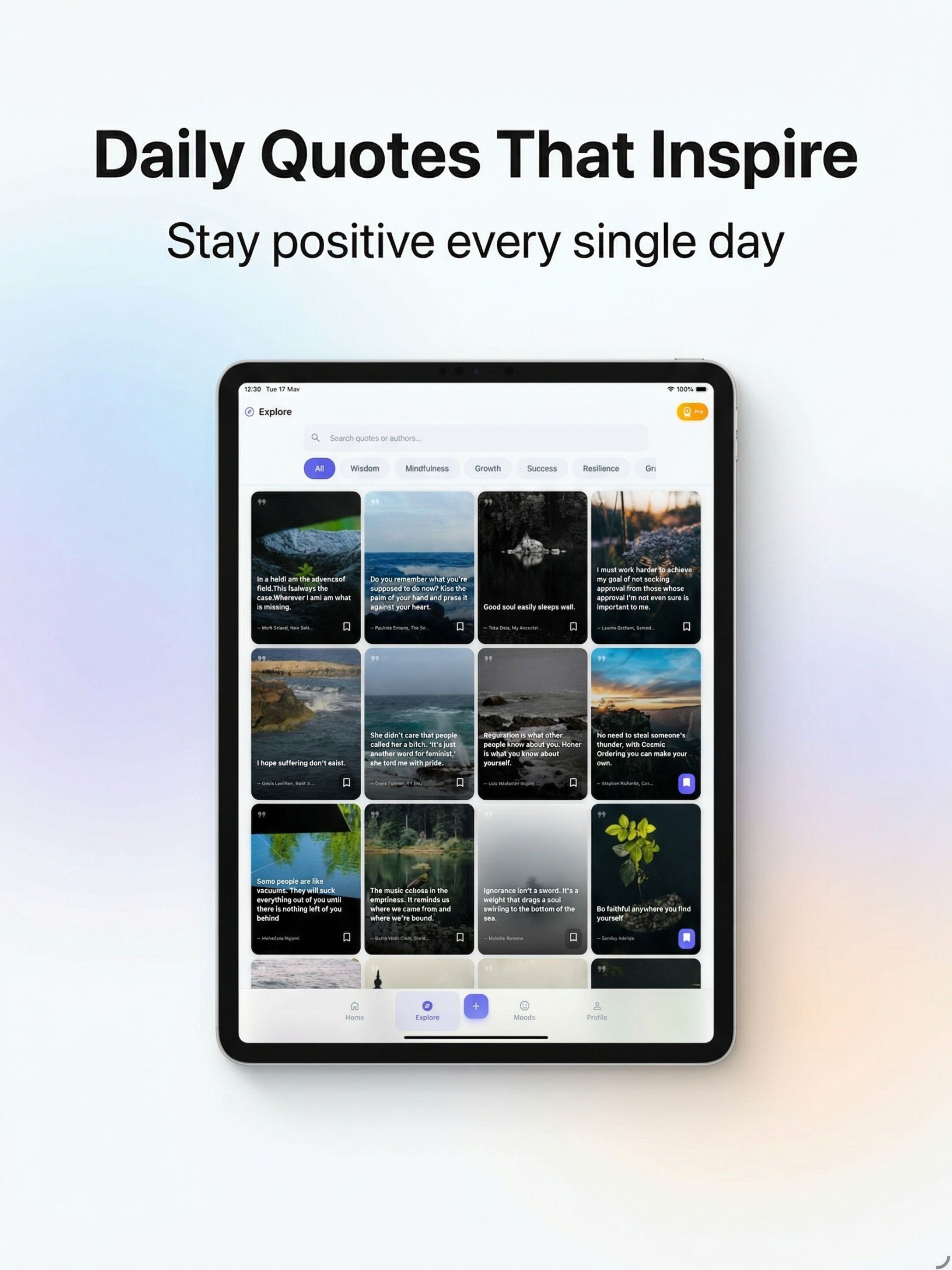 Mindful: Quote Maker & Mood