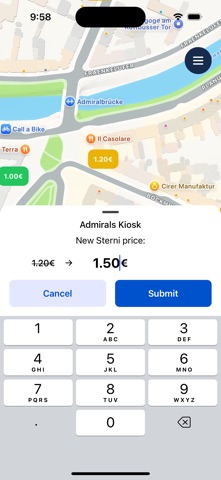 Sterni Status screenshot