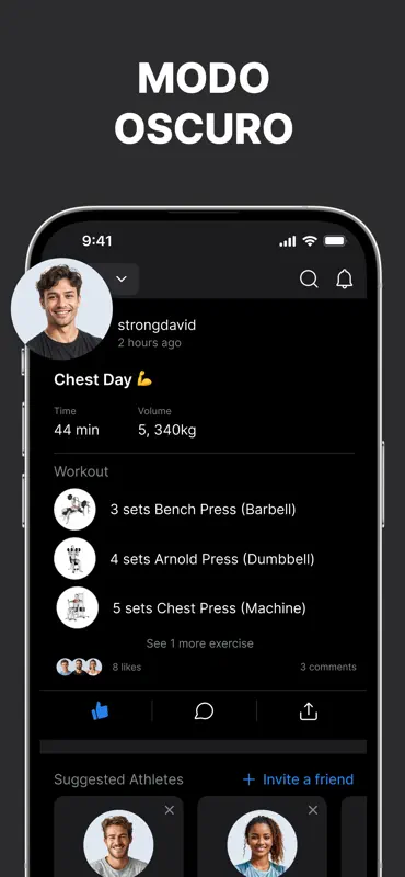 Hevy: Gym tracker y rutinas screenshot 10 of 10