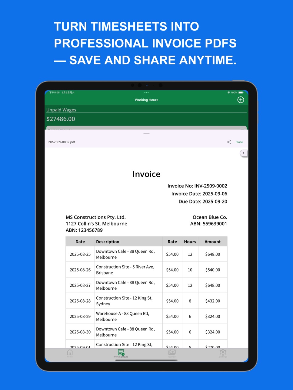 iPad screenshot
