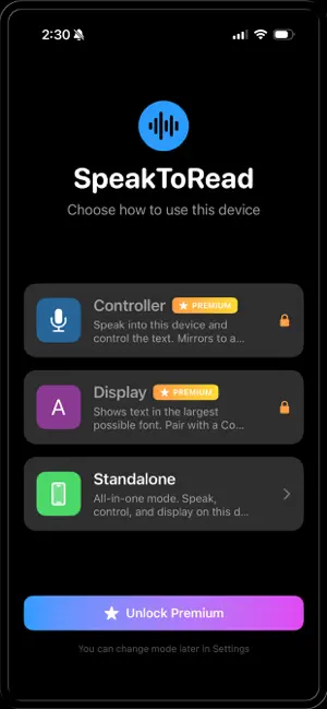 Speak to Read screenshot 2