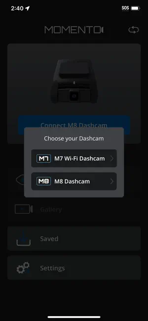 Momento Dash Cam Viewer screenshot 1