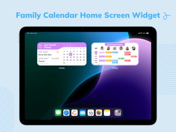 Cubbily:Shared Family Calendar iPad screenshot 5