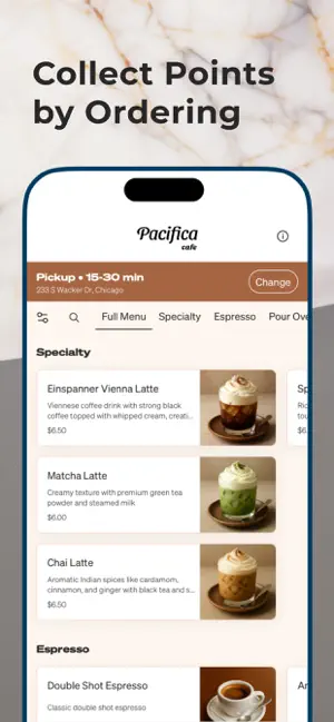 Pacifica Restaurants screenshot 2