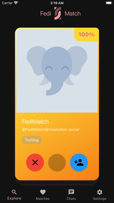 FediMatch Screenshot