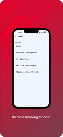 NX Bus mTicket Screenshot 2 of 4